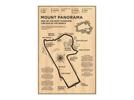 Mount Panorama Circuit Wood Mural