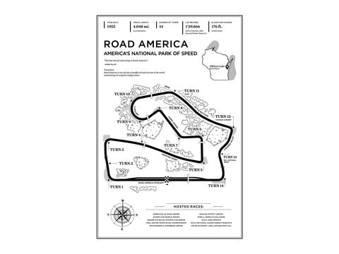 Road America Art Print