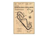 Circuit de Barcelona-Catalunya Wood Mural