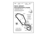 New Jersey Motorsports Park - Thunderbolt Wood Mural