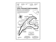 Spa-Francorchamps Art Print