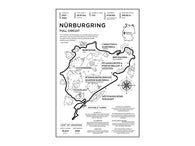 Nurburgring Full Circuit Art Print