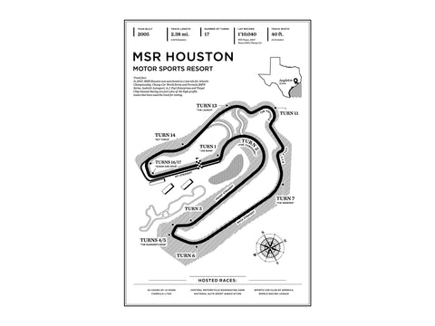 MSR Houston Art Print