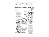 Monaco Grand Prix Wood Mural