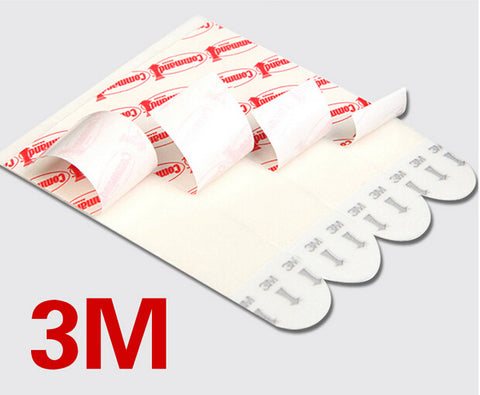 3M command magnetic strips 3m command adhesive strips Picture Removable  Hanging Interlocking Fastener damage free hanging - AliExpress